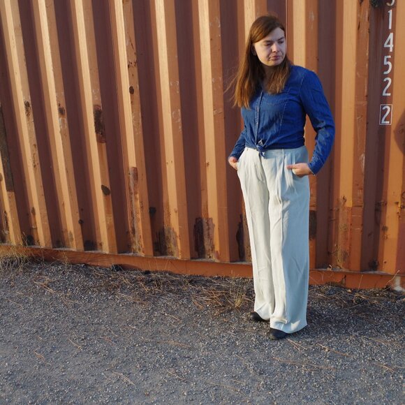 Ladies Jean Shirt Riders Lee - Picture 1 of 5